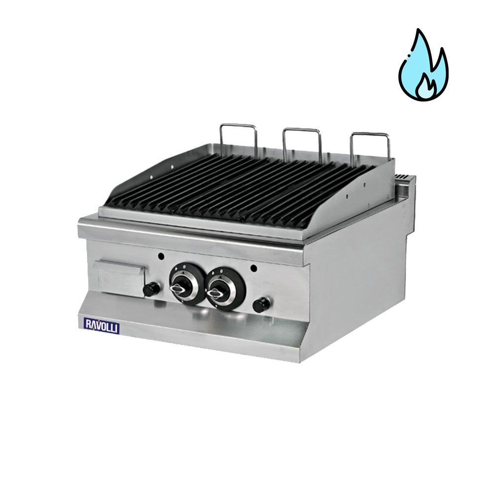 Gas Lavastone Grills Snack Serie